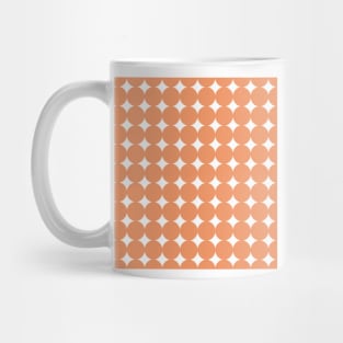 Retro Circles and Diamonds Mug